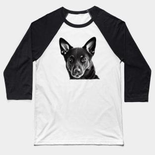 Australian Kelpie Dog Baseball T-Shirt